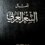 كتاب أمثال الشعر العربي