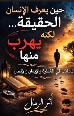 تحميل كتاب حين يعرف الانسان الحقيقة لكنه يهرب منها pdf