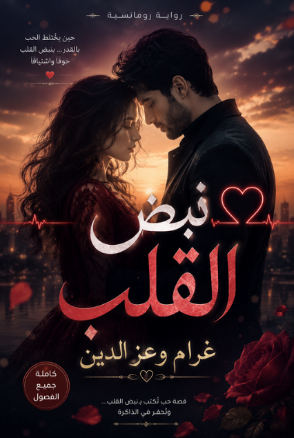 تحميل رواية نبض القلب pdf غرام وعز الدين (كاملة جميع الفصول)